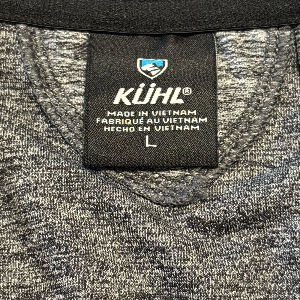 Kuhl Women’s Revivr Zip Up Hooded Sweat Shirt Gray Size Large - Picture 6 of 11